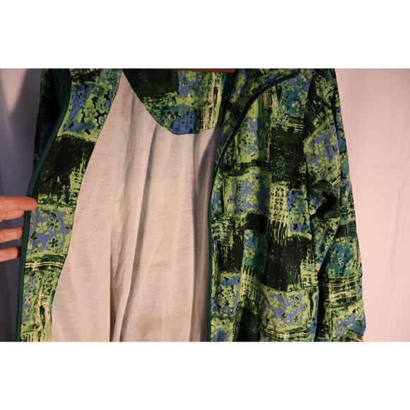 Koret Sport Windbreaker, Misses size Medium, Green Graphic Design, Medium Women - Picture 9 of 9